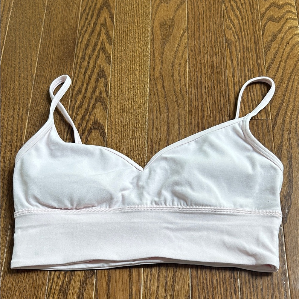 Lululemon Light Pink Sweetheart Align Bra
